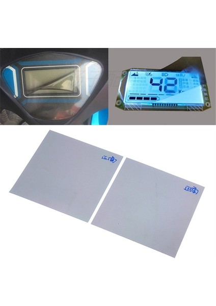 2pcs Universal LCD Polarize Film Elektrikli Araç Görüntü Ekranı Izle Pil Araç Hücresi 9X9CM Için Polarizör Filmi (Yurt Dışından) fiyatları