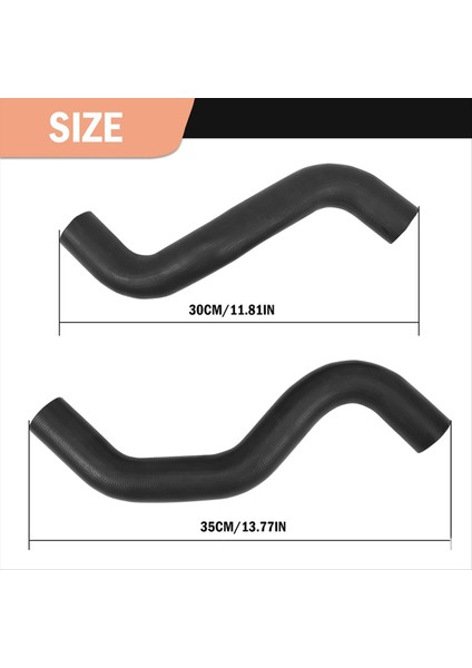 Yukarı ve Alt Radyatör Soğutucu Hortumu 16571-62070 16572-62090 Toyota 4runner 1996-2002 Toyota Tacoma 1995-2004 (Yurt Dışından) indirimleri