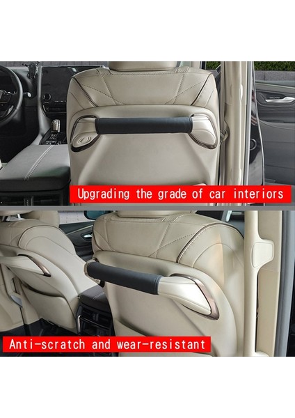 Toyota Alphard/vellfire 40 Serisi 2023+ Için Araba Ön Koltuk Arka Koltuk Deri Koruma Pedleri (Yurt Dışından) indirimleri