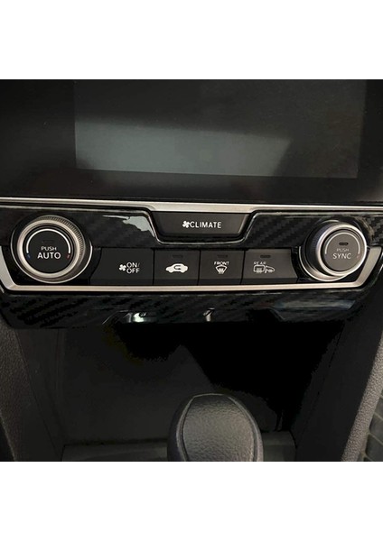 2 Pcs Araç Aksesuarları 1 Pcs Konsol Dişli Kutusu Paneli Kapak Döşeme ve 1 Pcs Merkez Konsol Panel Trim Karbon Fiber Stili (Yurt Dışından) modelleri