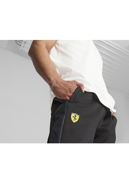 Erkek Siyah Puma Ferrari Mt7 Track Pants Oh Siyah Erkek Eşofman Altı fırsatları