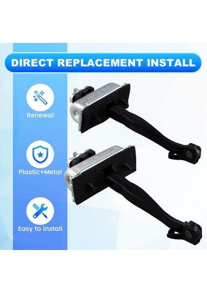 2pcs Araba Ön Kapı Kontrol Kayışı Limit Çubuğu Durdurma EJ7Z-7823552-A Lincoln Mkc 2015-2019 Kapı Sınırlayıcı Menteşeli EJ7Z7823552A (Yurt Dışından) indirimleri