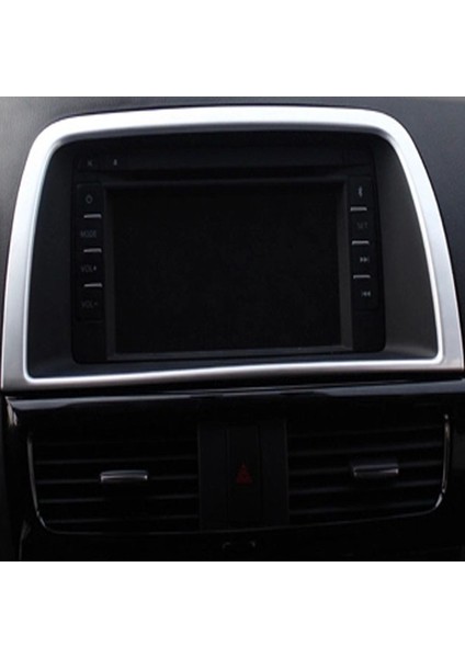 Mazda Cx-5 Cx5 Key 2012 2013 2014 2015 2016 2016 Chrome Iç Gösterge Tablosu Merkezi Kontrol Navı Ekran Kapak Trim Çerçeve Dekorasyonu (Yurt Dışından) fırsatları