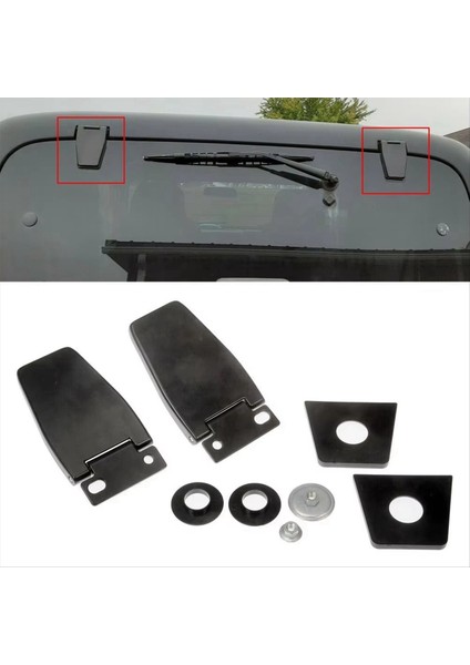 Araba Menteşe Arka Kapı Cam Pencere Menteşe Bagaj Kapağı Menteşe 926-119 5013722AA 5013722AB Jeep Wrangler Yj Tj Lj (Yurt Dışından) fiyatları