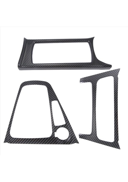 Ford Focus Için 2015 2016 2017 Mk3 St Karbon Fiber Renkli Abs Iç Dişli Vites Paneli Kapak Trim Lhd (Yurt Dışından) modelleri