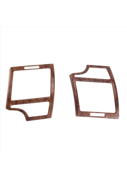 Toyota Camry 2006-2011 Için 2pcs Ahşap Abs Araç Ön Yan Klima Havalandırma Kapak Trim Araba Stil Aksesuarları (Yurt Dışından)