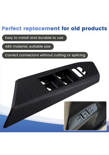 Toyota Rav4 2013-2015 74232-0R040 Lhd Için Araba Sol Sürücü Pencere Anahtarı Çerçevesi (Yurt Dışından) indirimleri