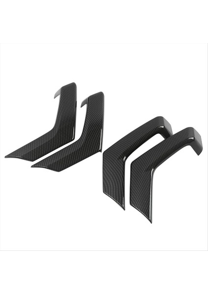 Karbon Fiber Araba Iç Kapı Kolu Kapak Kaplama Kapısı Çıkartmaları T-Roc Troc 2017-2020 Için Dekorasyon (Yurt Dışından) fiyatları