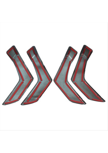 Karbon Fiber Araba Iç Kapı Kolu Kapak Kaplama Kapısı Çıkartmaları T-Roc Troc 2017-2020 Için Dekorasyon (Yurt Dışından) indirimleri