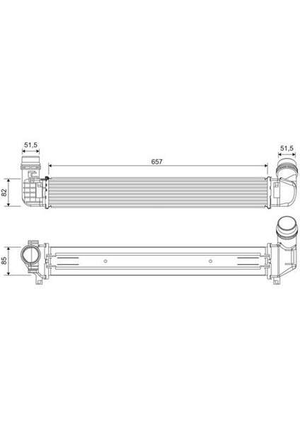 Mtxdpn Turbo Radyatörü Renault Fluence