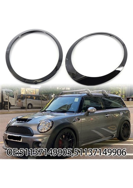 51137149905 51137149906 Far Çerçevesi Far Döşeme Halkası Mini Cooper S R56 R57 R55 Clubman 2007-2015 (Yurt Dışından) indirimleri