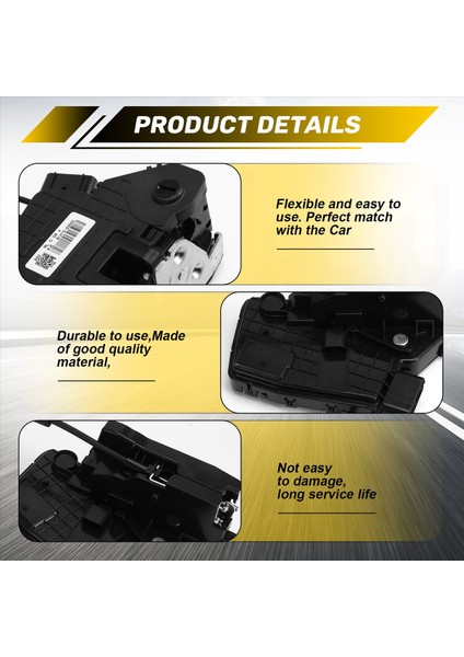 Araba Kapı Kilidi Mekanizması Motor Kapı Kilidi Hyundai Tucson Için Aktüatör 2016-2018 Arka Sol 81410D3000 = 81410-D3500 (Yurt Dışından) modelleri