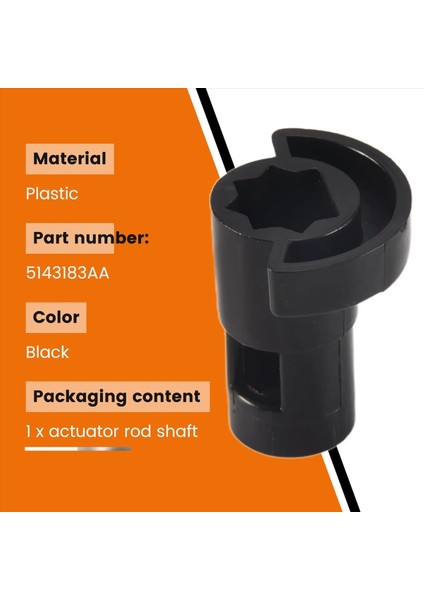 5143183AA 2005 2006 2007 2009 Için Aktüatör Kol Mili 2010 Jeep Komutanı Grand Cherokee (Yurt Dışından) fırsatları