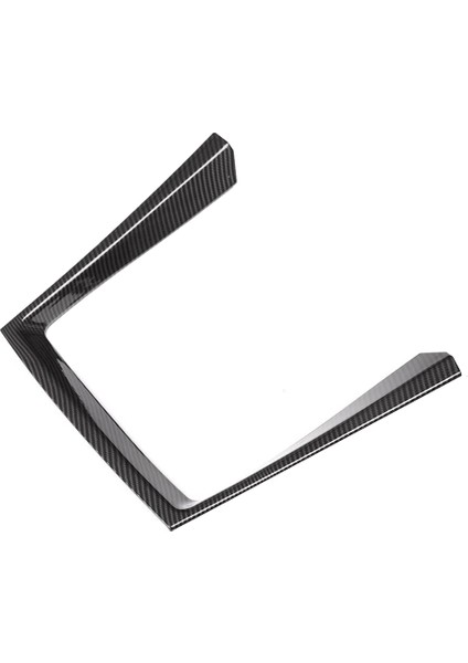 Karbon Fiber Araç Merkezi Konsol Kupa Tutucu Şerit Trim For-Bmw X5 E70 X6 E71 2008-2013 (Yurt Dışından)