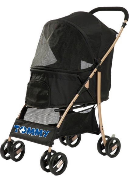 Mtxdpn Tommy Evcil Hayvan Arabası Siyah 67*47*98CM Max 15KG modelleri