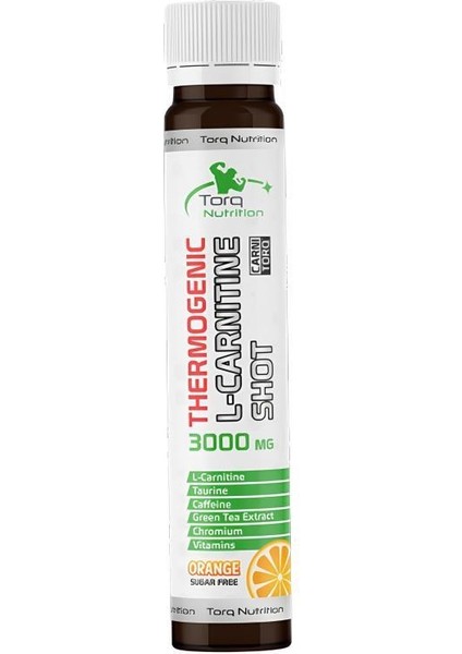 Thermogenic L-Carnitine Shot 3000 Mg Portakal 1 Adet