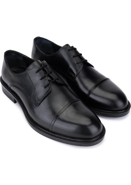 Erkek Hakiki Deri Siyah Klasik Ayakkabı 424 103 Erk Ayk SK25-26 Sıyah fiyatları