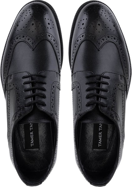 Erkek Hakiki Deri Siyah Klasik Ayakkabı 424 102 Erk Ayk SK25-26 Sıyah indirimleri