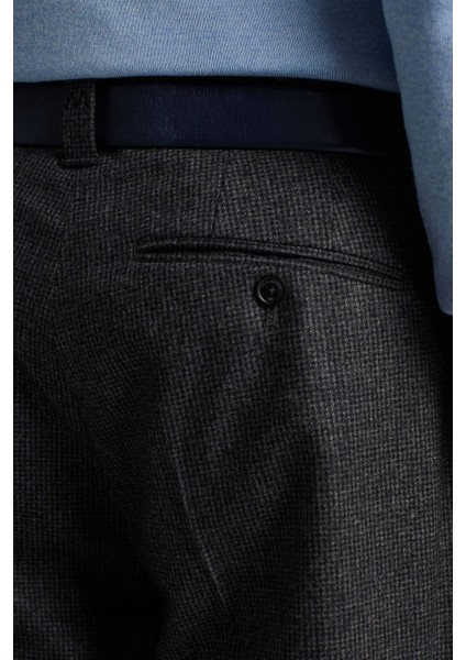 Yün Kaşmir Antrasit Chino Flanel Pantolon indirimleri