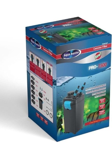EXP-1500 Aqua Master Dış Filitre 1500 Lt