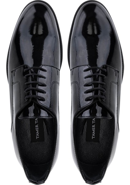 Erkek Hakiki Deri Siyah Rugan Klasik Ayakkabı 424 100 Erk Ayk SK25-26 Sıyah Rgn indirimleri