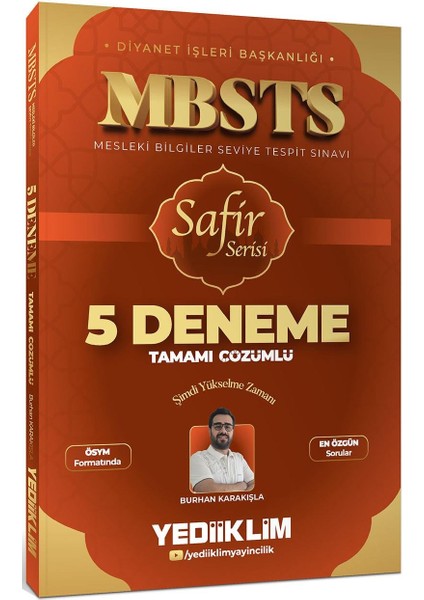 Mbsts Safir Serisi Tamamı Çözümlü 5 Deneme Sınavı