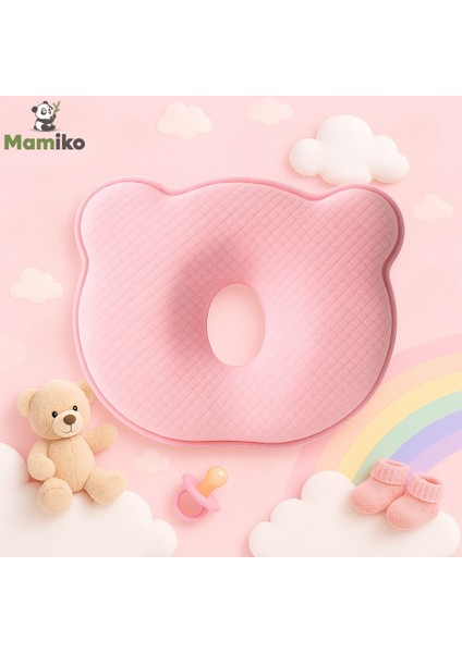 Bebek Kafa Şekillendirici Yastık, Bebek Düz Kafa Sendromu Yastığı, Visco Yenidoğan Yastığı