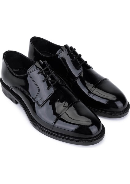 Erkek Hakiki Deri Siyah Rugan Klasik Ayakkabı 424 104 Erk Ayk SK25-26 Sıyah Rgn fiyatları