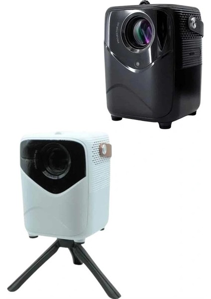 Projeksiyon Ev Sineması Bluetooth 4K Hd Kaliteli Görüntü Kumandalı fırsatları