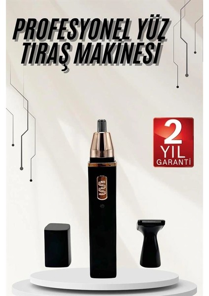 Kulak Burun Tıraş Makinesi Taşınabilir Şarjlı 3 Başlıklı Uzun Ömürlü fiyatları