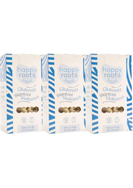 Glutensiz Rigatoni Makarna 3lü Paket
