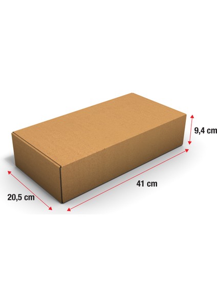 Ondüle 41X20,5X9,4 cm Testliner E-Ticaret Kargo Gönderi Kutusu fiyatları