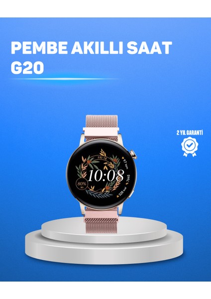 Techmrt Kablosuz Şarjlı Tam Ekran Akıllı Saat – Türkçe Dil Desteği ve Uzun Pil Ömrü