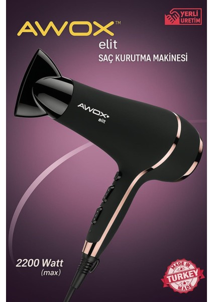Elit Saç Kurutma Makinesi - 2200 Watt fırsatları