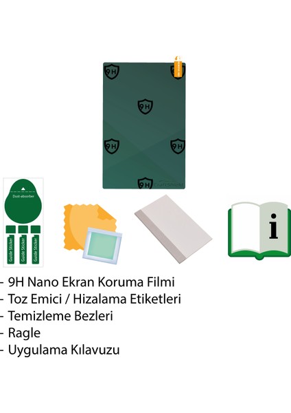 Ford Ranger Wildtrak / Wildtrak x (2023-2025) Uyumlu 12" Multimedya 9h Nano Ekran Koruyucu modelleri