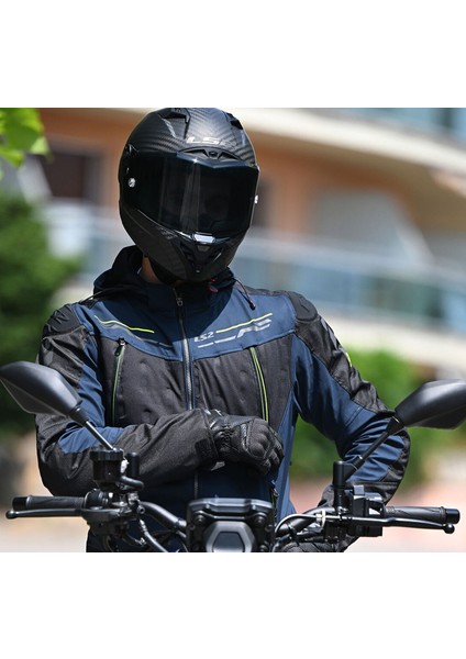 Zırconıum Evo 4 Mevsim Motosiklet Montu Mavi-Siyah modelleri