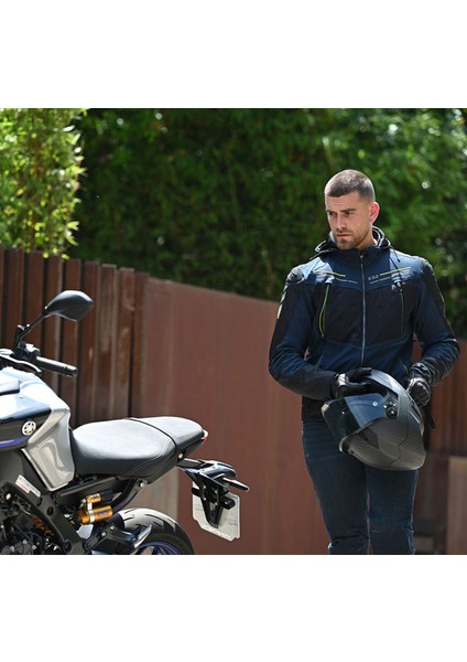 Zırconıum Evo 4 Mevsim Motosiklet Montu Mavi-Siyah fırsatları