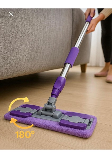 Premium Mikrofiber Temizlik Mopu – Duvar, Zemin, Tavan ve Cam Temizliği Için Çok Amaçlı Kullanım fiyatları