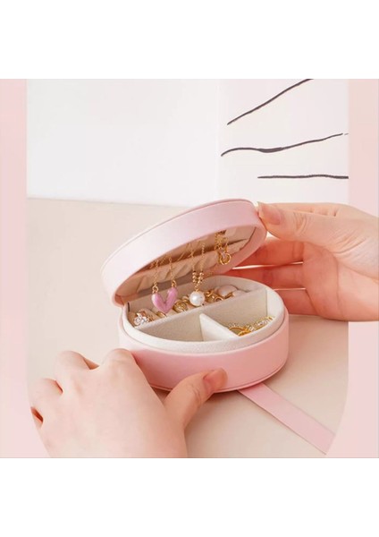 Seyahat Takı Organizatör Kutusu Takı Kılıf Küpe Kolye Yüzük Organizatör Kız Doğum Günü Düğünü Için Ler A (Yurt Dışından) fiyatları