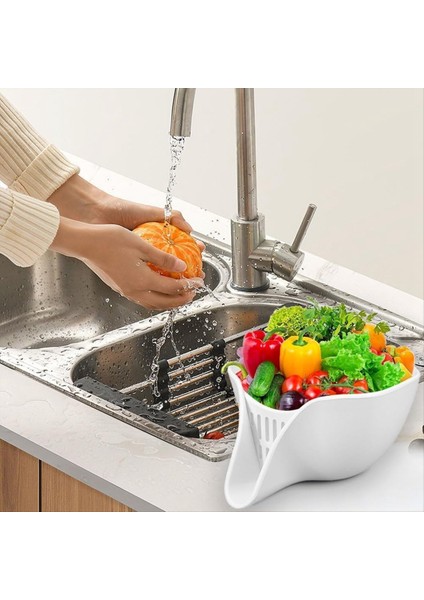 2 Adet Çok Fonksiyonlu Su Filtre Sepeti Çıkıntı Tahliye Sepeti Silikon Lavabo Süzgeç Sepeti Mutfak Aletleri Gri (Yurt Dışından) fiyatları