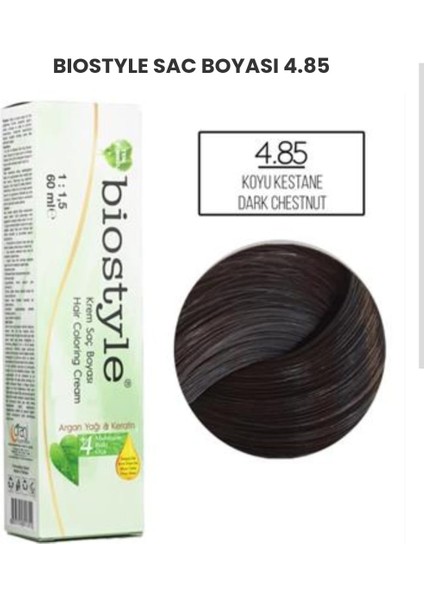 Saç Boyası 4,85 Koyu Kestane