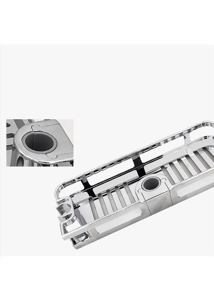 2x Kaldırma Duş Raf Dikdörtgen Çıkarılabilir Depolama Tepsisi Raf Plastik Tutucu Mutfak Banyo Aksesuarları (25MM) (Yurt Dışından) fiyatları