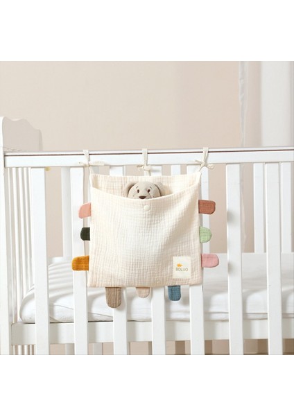 Bebek Yatak Tarafı Organizatör Pamuk Yatak Depolama Çanta Depolama Çantası Bebek Bez Oyuncak Kıyafetleri Için Bebek Asılı Çanta E (Yurt Dışından) fırsatları