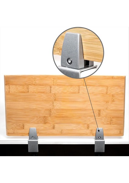 Alüminyum Ayarlanabilir Hapşırma Koruma Destek Klibi Akrilik Için Uygun 1/8 Ila 1 Inç Paneller Için Yumruk Bölüm Klibi Yok (Yurt Dışından) indirimleri