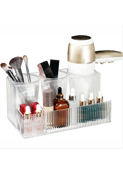 Temiz Saç Kurutucu Tutucu Organizatör Fön Makinesi Standı Düzleştirici Stil Araçları Için Depolama Depolama Makyaj Depolama Standı (Yurt Dışından) fırsatları