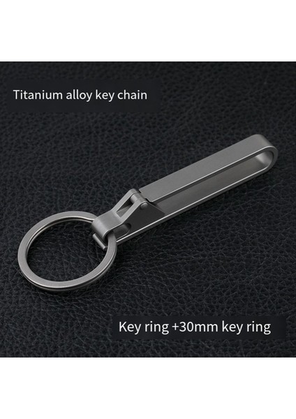 Anahtarlık Cep Klipsi Titanyum Anahtar Tutucu Erkek ve Kadınlar Için Çıkarılabilir Anahtarlama ile Açık Hava Taşınabilir Aracı (Yurt Dışından) modelleri