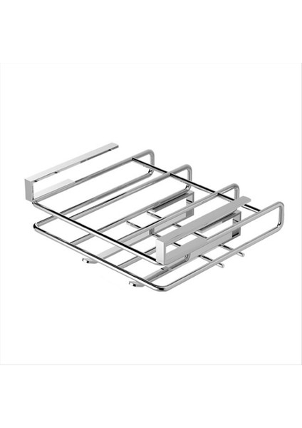 Dolap Kesme Tahtası Tutucu Paslanmaz Çelik Cilalı Kesme Tahtası Rafı Yumruksuz Kesme Tahtası Askısı B (Yurt Dışından)