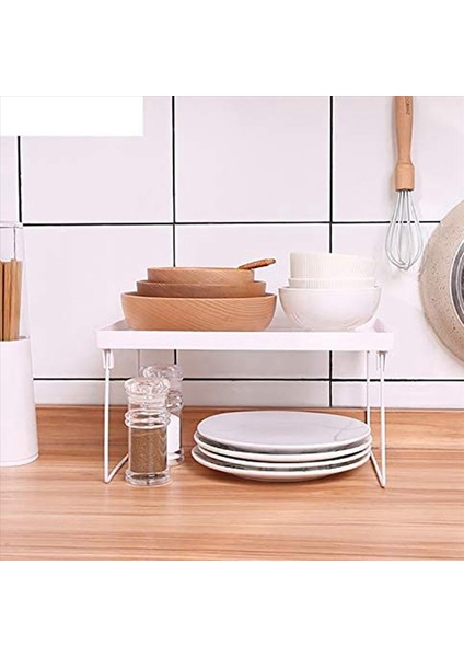 8x Istifleme Dolap Raf Raf Çelik Metal Bacak - Dolap Plaka Tabak Karşı ve Kiler Organizatör Organizasyonu (Yurt Dışından) fiyatları