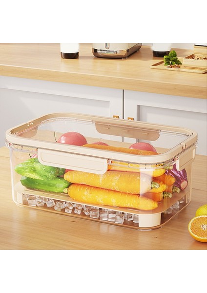 Taşınabilir Buzdolabı Taze Tutma Kutusu Kollu Büyük Kapasiteli Taşınabilir Net Buzdolabı Için Meyve Saklama Kapları (Yurt Dışından) modelleri