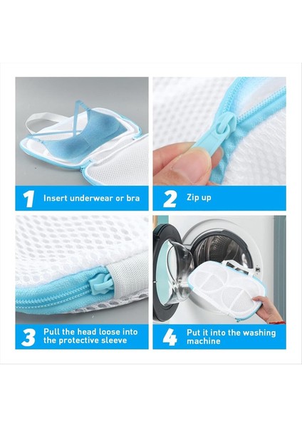 4pcs Sütyen Yıkama Torbaları Sütyen Yıkama Torbaları Iç Çamaşırı Brassiere Yıkama Torbaları Sütyen Çantası Özel Iç Çamaşırı Yıkama Çantaları (Yurt Dışından) fırsatları